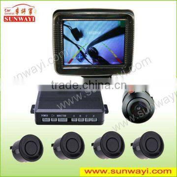 3.5" LCD rearview camera parking sensor