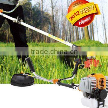 2 stroke gas 26cc grass cutter with metal blade and nylon cutter