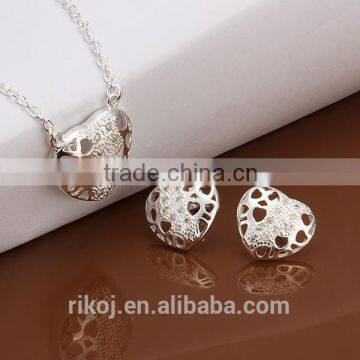 2015 alibaba wholesale 925 sterling silver african jewelry sets