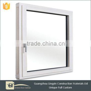 2015 Aluminum casement window With Tempered Glass In  China Guangzhou