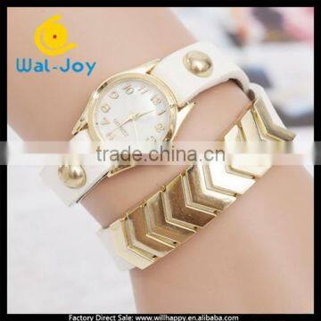 vintage pretty hot sale charming vogue multicolor ladies bracelet watch(WJ-3474)