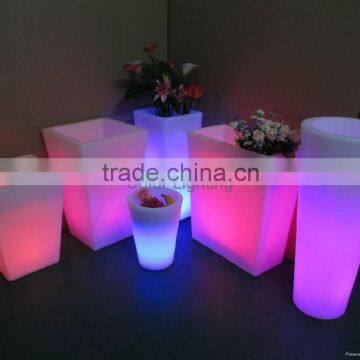 Rotational Molding Plastic LED Plant Pot/flower pot/garden pot