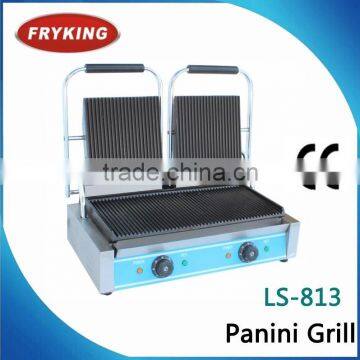 restaurant electric contact grooved grill ( CE approved )