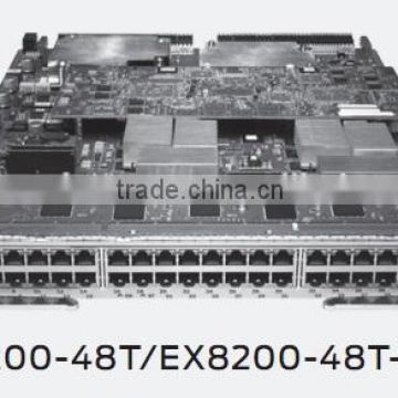 JUNIPER EX8200-48T EX8200-48T-ES 48-port 10/100/1000BASE-T RJ-45 line card for EX8208 EX8216