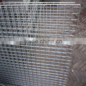 Galvanzied anti-slip steel floor grating