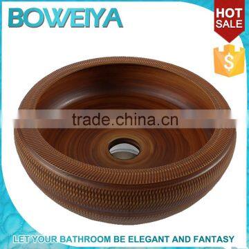 2015 New Products Bathroom 16.5 Inch Enamel Garden Basin