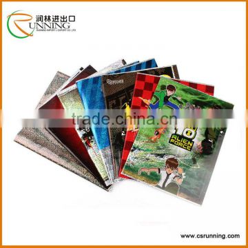 PVC,PP, CPP Clear Vinyl Book Covers, Holographic Book Cover