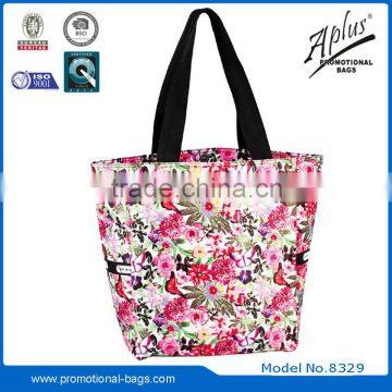 600d polyester canvas walker women korean recycled tote bags