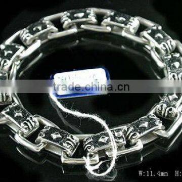 Wholesale New Fashion Jewelry,stainless Steel Cuban Link Bracelet B716