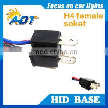 Auto Bulb Socket H4 Male Bulb Connector Cable photo-2