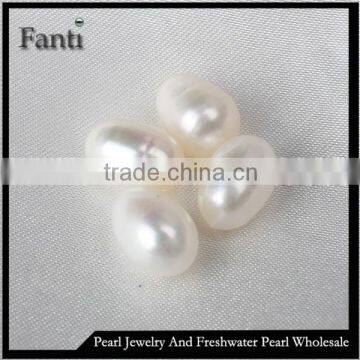 Charming A+cheap Tear Drop Shape White Cultured Pearl