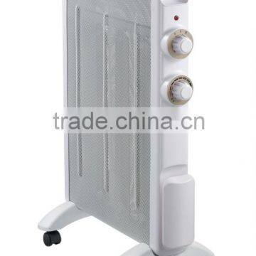 2013 Newest-style super slim mica heater with tip-over switch, overheat protection, adjustable thermostat
