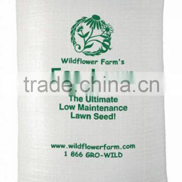 Woven polypropylene grass bag 25kg 50kg made in China