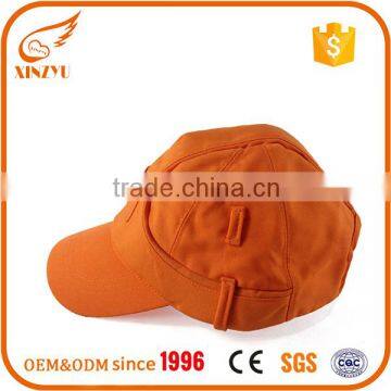 Top Quality Mesh Unique Orange Sport Cap for Outdoor photo-3