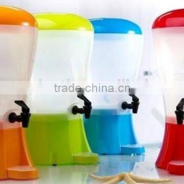 Colorful 9.5L Plastic Beverage Dispenser