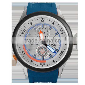Calgary Watches Daikoku Prix Oakland Collection Blue Orange and White
