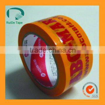 High quality bopp printed carton sealing tape