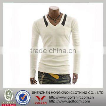 OEM t-shirt,long sleeve tshirt,men's slim fit bamboo t-shirt