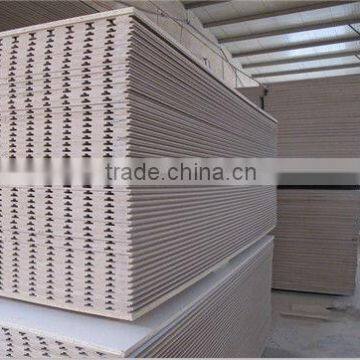 2016 good price 1220 x 2440 x 18mm slotted board panel