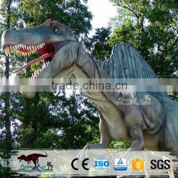 OA3112 Life Size Fiberglass Dinosaur For Sale