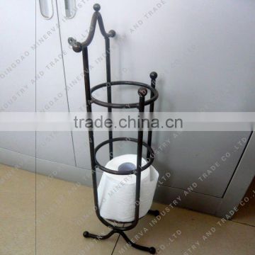 Metal toliet paper holder