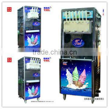 TML High Quality Mixed Flavour Rainbow Soft Ice Cream Machine With CE Cretificate on Hot Sale photo-2