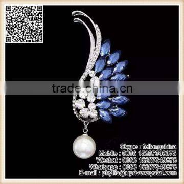 Best Crystal Soar Butterfly Gold Brooch For Girl photo-2