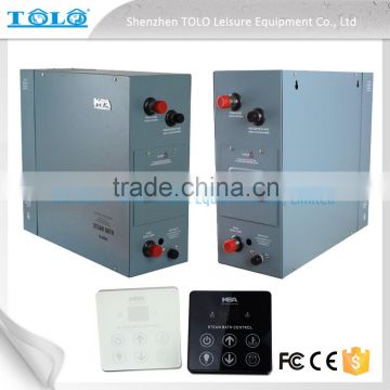 Safe electric steam boiler generator for 4 persons