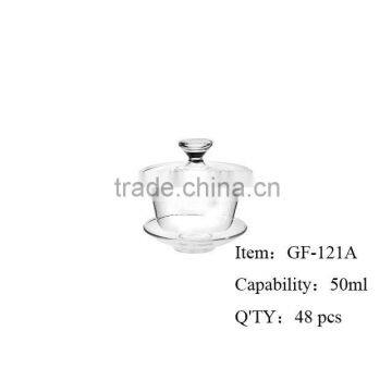 Glass Teacup GF-121A