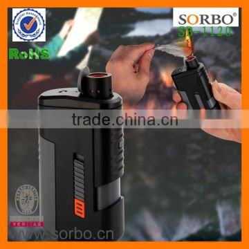 China Manufactures Power Bank Lighter with Flashlight Plastic Lighter