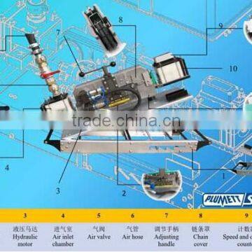 Jetting Machine Optical Fibre Blowing Cable Machine With Cable Feeder and Power Pack photo-2