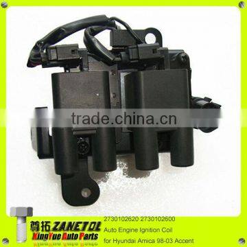 2730102620 2730102600 2730122630 2730122610 2730102660 Auto Engine Ignition Coil for Hyundai Amica/Atoz