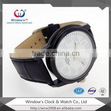 big strap leather watch men 2016