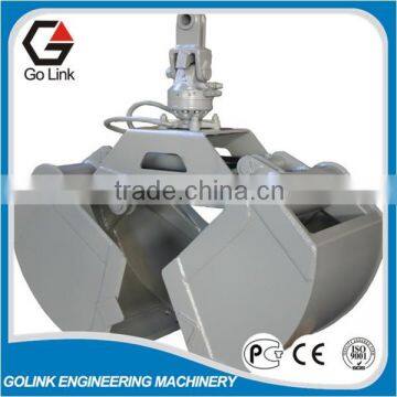 widely used two-jaw hydraulic grab for crane,dredging grab bucket