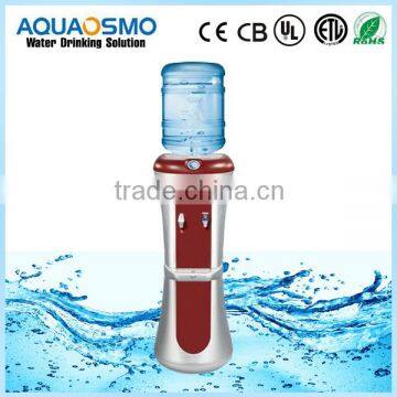 AQUAOSMO Floorstanding Bottled Water Dispenser, Compressor Cooling Water Cooler