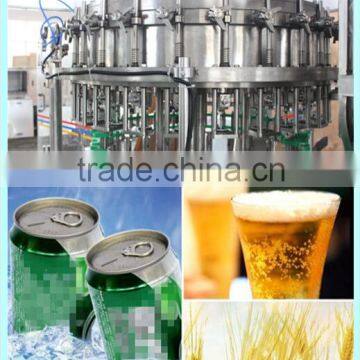 aluminium can drink/beer making machinery/cola tin can filling machine