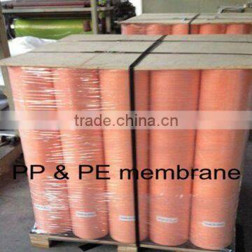 0.6mm PP/PE Shower wall liner in orange color