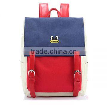 china alibaba new style camping canvas school backpack