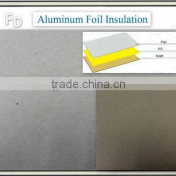 reflective foil fiberglass backed foam insulation cover board