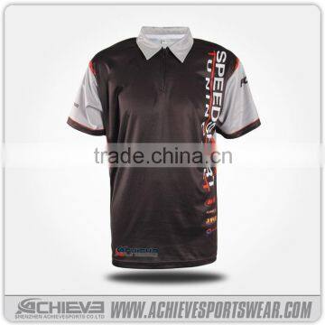 Custom Sublimated New Design Cricket Polo shirt