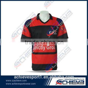 Wholesale printing sublimated rugby league jersey