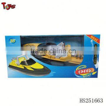 4 channels plastic radio control boat