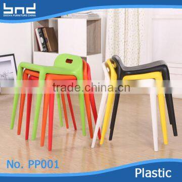 Wholesale Colorful pp Plastic Side Stool for Sale photo-3