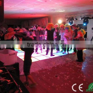 portable p15.6 full color led video dance floor