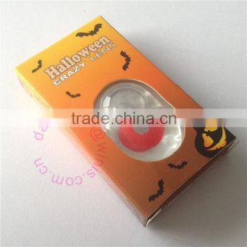 Vampire Red contact lens most hot selling animal eyes crazy yearly cheap contact lenses from korea