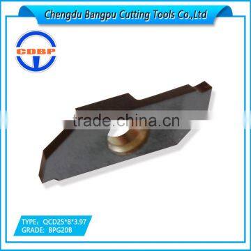 CDBP Carbide Insert Parting and Grooving Processing QCD25*8*3.97 photo-3