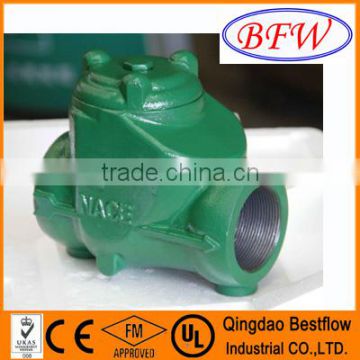 Ductile Iron Swing Check Valve NPT threaded