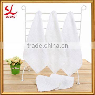 Cheap Wholesale Fingertip Towels Plain White Cotton polyester Hotel Hand Towel