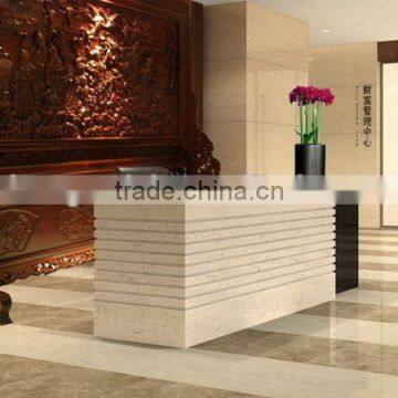 reception counter design, unique office/hotel counter equipment