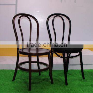 Bent solid wood elegant wooden bentwood thonet chair